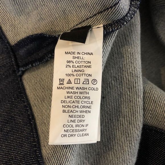 Kate Spade Broome Street Belted Sleeveless Dark Blue Denim Dress size XS - Picture 12 of 14